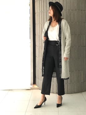 「BDONNA（ビドンナ）のアイテム」を使った、ismさん（レディース・170cm）の秋コーディネート