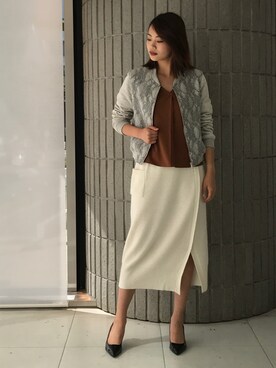 「BDONNA（ビドンナ）のアイテム」を使った、ismさん（レディース・170cm）の秋コーディネート