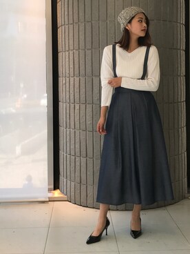 「BDONNA（ビドンナ）のアイテム」を使った、ismさん（レディース・170cm）の秋コーディネート