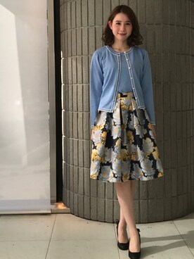 「アイテム（アンサンブル）」を使った、ismさん（レディース・170cm）の秋コーディネート