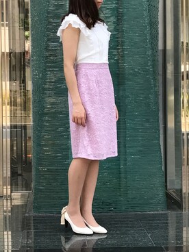「Dear Princess（ディアプリンセス）のアイテム」を使った、ismさん（レディース・160cm）の夏コーディネート
