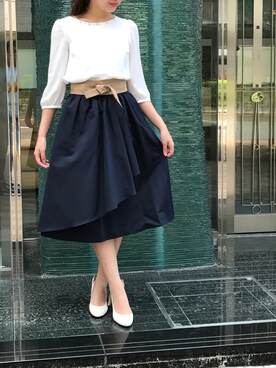 「Dear Princess（ディアプリンセス）のアイテム」を使った、ismさん（レディース・160cm）の夏コーディネート