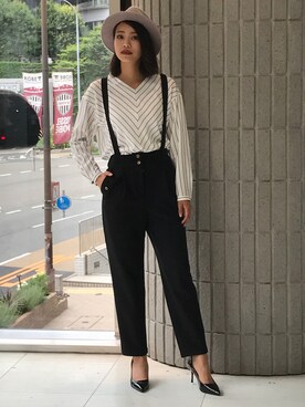 「BDONNA（ビドンナ）のアイテム」を使った、ismさん（レディース・170cm）の秋コーディネート