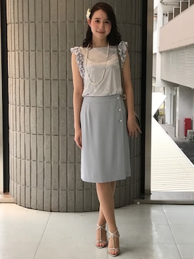 「Dear Princess（ディアプリンセス）のアイテム」を使った、ismさん（レディース・170cm）の秋コーディネート