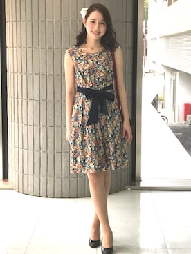 「Dear Princess（ディアプリンセス）のアイテム」を使った、ismさん（レディース・170cm）の秋コーディネート