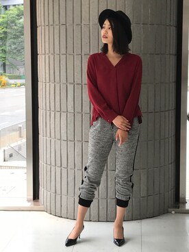 「BDONNA（ビドンナ）のアイテム」を使った、ismさん（レディース・170cm）の秋コーディネート