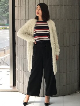 「BDONNA（ビドンナ）のアイテム」を使った、ismさん（レディース・170cm）の秋コーディネート