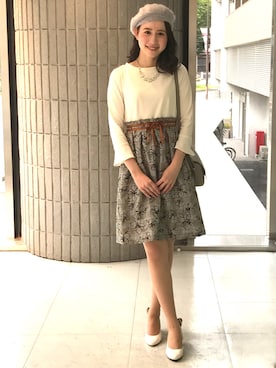 「Dear Princess（ディアプリンセス）のアイテム」を使った、ismさん（レディース・170cm）の秋コーディネート
