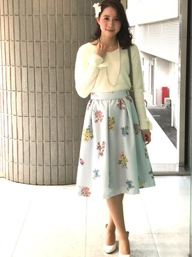 「Dear Princess（ディアプリンセス）のアイテム」を使った、ismさん（レディース・170cm）の秋コーディネート