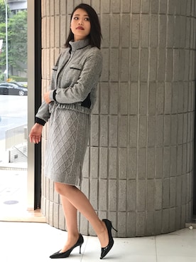 「BDONNA（ビドンナ）のアイテム」を使った、ismさん（レディース・170cm）の秋コーディネート