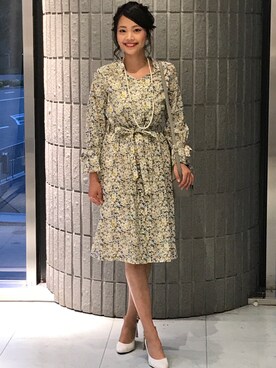 「Dear Princess（ディアプリンセス）のアイテム」を使った、ismさん（レディース・168cm）の秋コーディネート