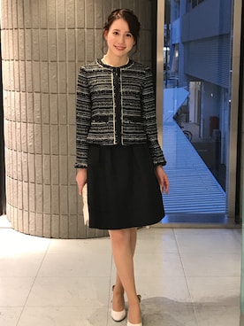 「Dear Princess（ディアプリンセス）のアイテム」を使った、ismさん（レディース・170cm）の秋コーディネート