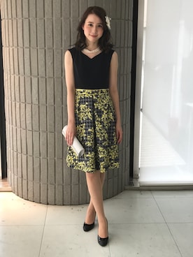 「Dear Princess（ディアプリンセス）のアイテム」を使った、ismさん（レディース・170cm）の秋コーディネート