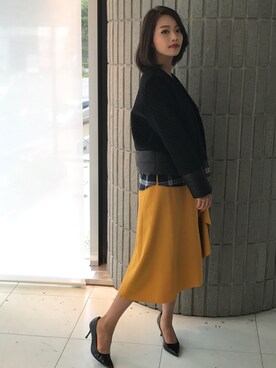 「BDONNA（ビドンナ）のアイテム」を使った、ismさん（レディース・170cm）の秋コーディネート