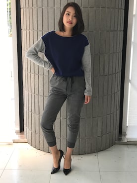 「BDONNA（ビドンナ）のアイテム」を使った、ismさん（レディース・170cm）の秋コーディネート