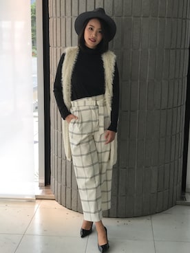 「フェザーヤーン」｜ismさん（レディース・170cm）の秋コーディネート