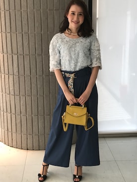 「Dear Princess（ディアプリンセス）のアイテム」を使った、ismさん（レディース・170cm）の冬コーディネート