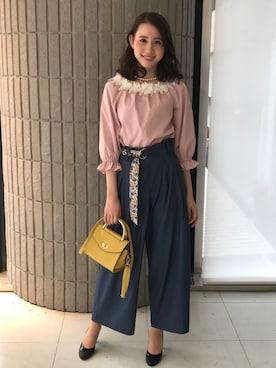 「Dear Princess（ディアプリンセス）のアイテム」を使った、ismさん（レディース・170cm）の冬コーディネート