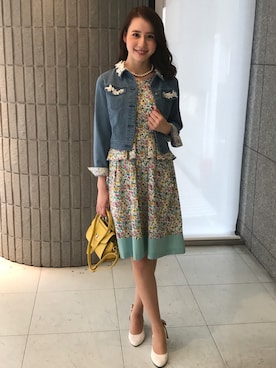 「Dear Princess（ディアプリンセス）のアイテム」を使った、ismさん（レディース・170cm）の冬コーディネート