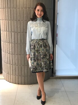 「Dear Princess（ディアプリンセス）のアイテム」を使った、ismさん（レディース・170cm）の冬コーディネート