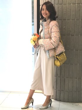 「Dear Princess（ディアプリンセス）のアイテム」を使った、ismさん（レディース・170cm）の秋コーディネート