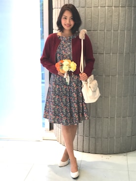 「Dear Princess（ディアプリンセス）のアイテム」を使った、ismさん（レディース・170cm）の秋コーディネート