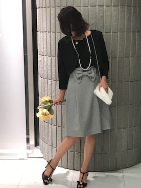 「Dear Princess（ディアプリンセス）のアイテム」を使った、ismさん（レディース・170cm）の秋コーディネート