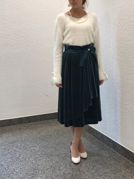 「Dear Princess（ディアプリンセス）のアイテム」を使った、ismさん（レディース・160cm）の秋コーディネート