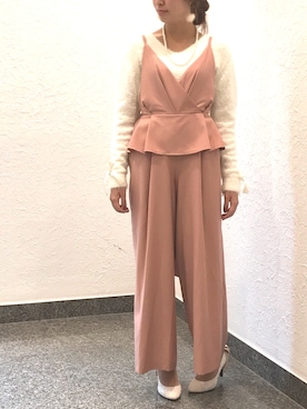 「Dear Princess（ディアプリンセス）のアイテム」を使った、ismさん（レディース・160cm）の秋コーディネート