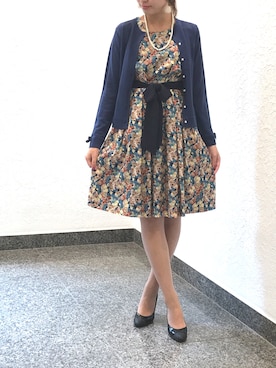 「Dear Princess（ディアプリンセス）のアイテム」を使った、ismさん（レディース・160cm）の秋コーディネート