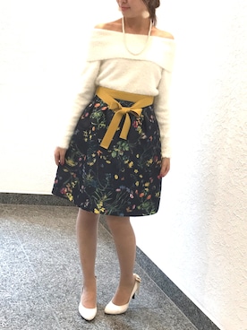 「Dear Princess（ディアプリンセス）のアイテム」を使った、ismさん（レディース・170cm）の冬コーディネート