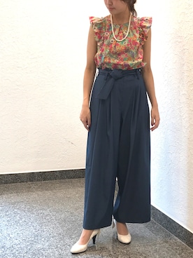 「アイテム（アンサンブル）」を使った、ismさん（レディース・170cm）の冬コーディネート