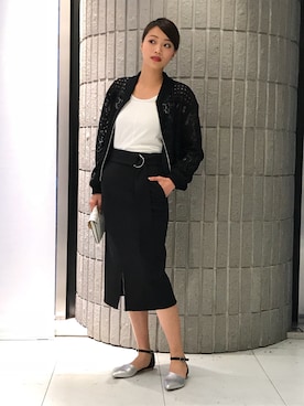 「BDONNA（ビドンナ）のアイテム」を使った、ismさん（レディース・170cm）の春コーディネート