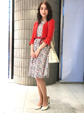 「Dear Princess（ディアプリンセス）のアイテム」を使った、ismさん（レディース・170cm）の春コーディネート