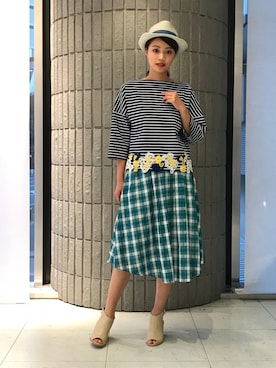 「マリン」｜ismさん（レディース・170cm）の冬コーディネート