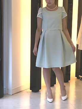 「Dear Princess（ディアプリンセス）のアイテム（ワンピース）」を使った、ismさん（レディース・160cm）の春コーディネート