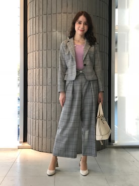 「Dear Princess（ディアプリンセス）のアイテム」を使った、ismさん（レディース・170cm）の春コーディネート