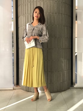 「BDONNA（ビドンナ）のアイテム」を使った、ismさん（レディース・170cm）の冬コーディネート