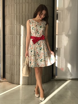 「Dear Princess（ディアプリンセス）のアイテム」を使った、ismさん（レディース・170cm）の冬コーディネート