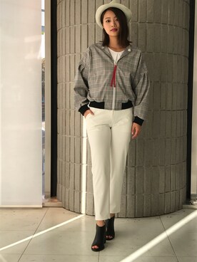 「BDONNA（ビドンナ）のアイテム」を使った、ismさん（レディース・170cm）の春コーディネート