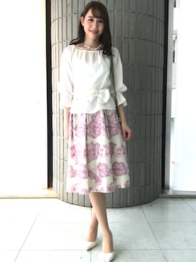 「Dear Princess（ディアプリンセス）のアイテム」を使った、ismさん（レディース・170cm）の春コーディネート
