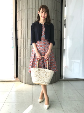 「Dear Princess（ディアプリンセス）のアイテム」を使った、ismさん（レディース・170cm）の春コーディネート
