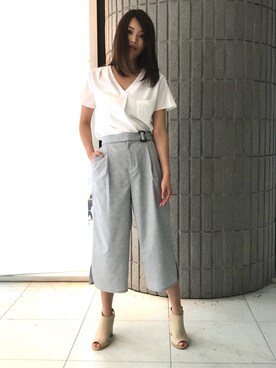 「BDONNA（ビドンナ）のアイテム」を使った、ismさん（レディース・170cm）の春コーディネート