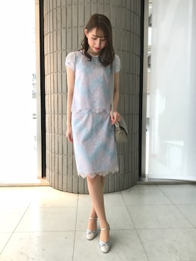 「Dear Princess（ディアプリンセス）のアイテム」を使った、ismさん（レディース・170cm）の春コーディネート