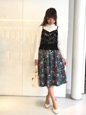 「Dear Princess（ディアプリンセス）のアイテム」を使った、ismさん（レディース・160cm）の夏コーディネート