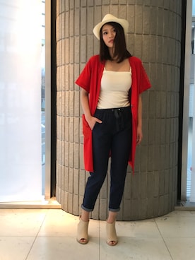「BDONNA（ビドンナ）のアイテム」を使った、ismさん（レディース・170cm）の春コーディネート