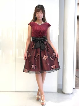 「Dear Princess（ディアプリンセス）のアイテム」を使った、ismさん（レディース・160cm）の秋コーディネート