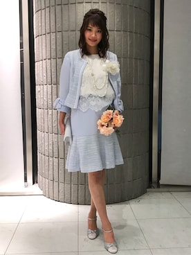 「Dear Princess（ディアプリンセス）のアイテム」を使った、ismさん（レディース・170cm）の春コーディネート