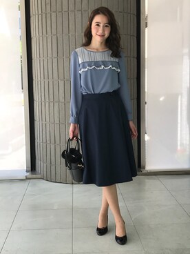 「Dear Princess（ディアプリンセス）のアイテム」を使った、ismさん（レディース・170cm）の秋コーディネート