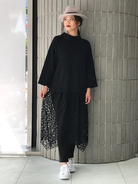 「BDONNA（ビドンナ）のアイテム」を使った、ismさん（レディース・170cm）の秋コーディネート